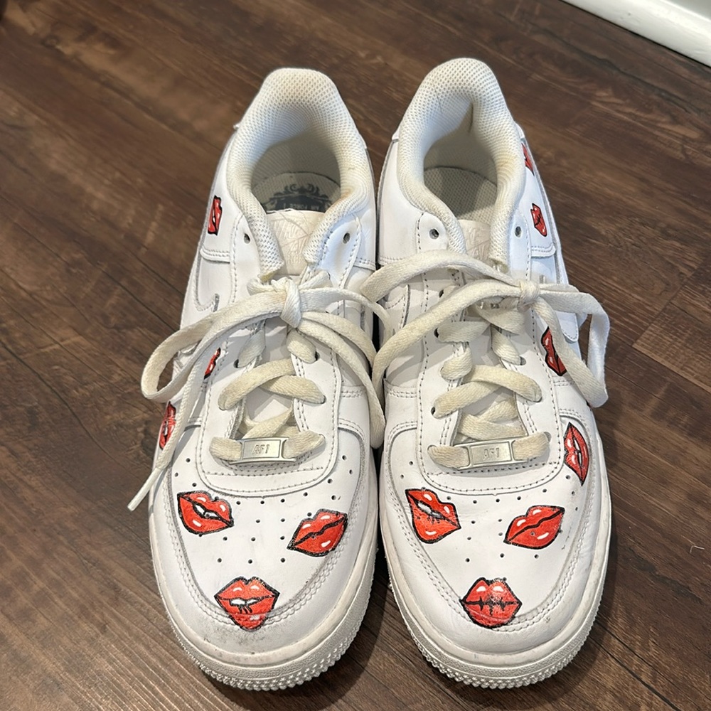 Hand-painted Nike Air Force 1’s | Men’s size 7/Women’s 8.5-9